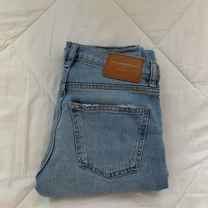 zara slim boyfriend jeans beach blue